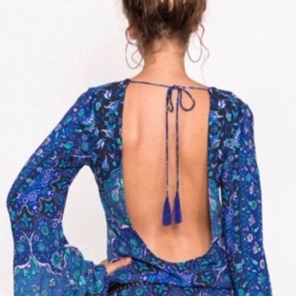 Spell Kiss The Sky Blue Mini Dress - Picture 2 of 7